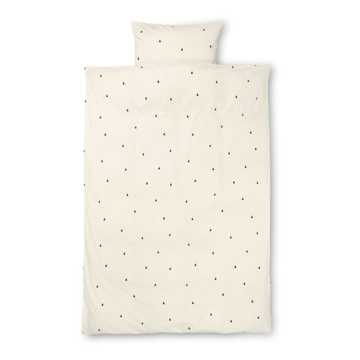 Parure de lit Poire | Blanc cassé- Image produit n°0