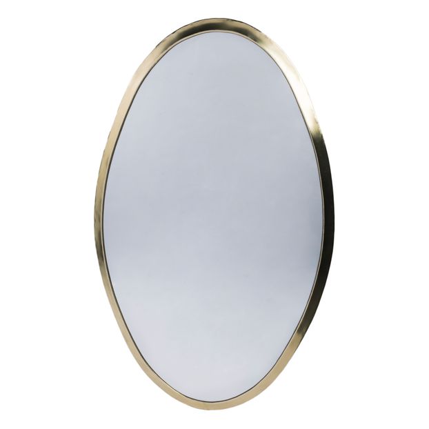 Miroir ovale en laiton -product