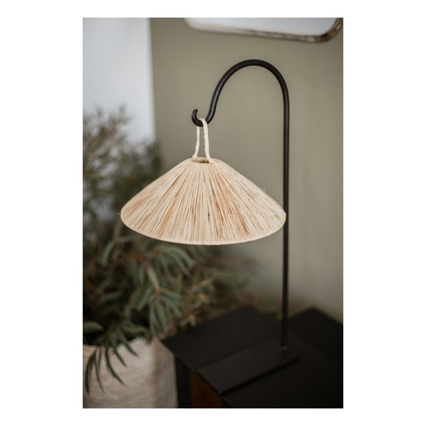 Abat-jour pour suspension parasol en raphia-product