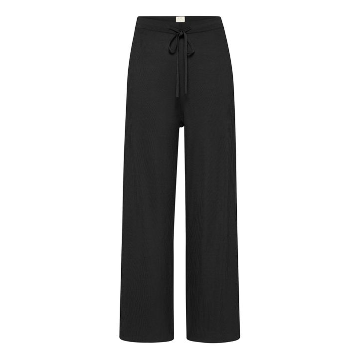 Pantaloni Zola maglia | Nero- Immagine del prodotto n°0