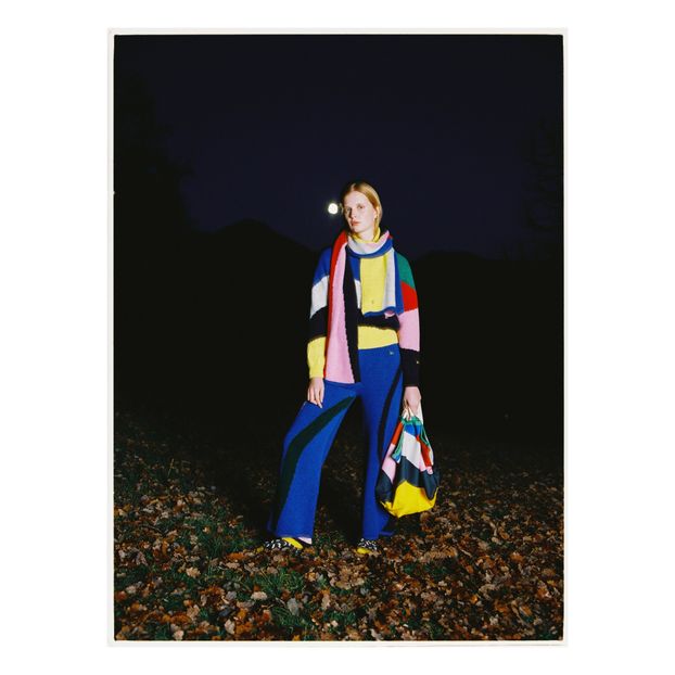 Colourblock Scarf - Women's Collection --product