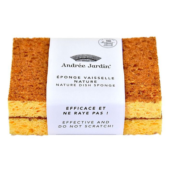 Natürlicher, biologisch abbaubarer Spülschwamm - 2er-Pack- Produktbild Nr. 0