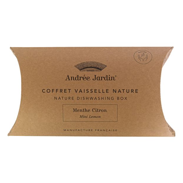 Caja para vajilla, menta limón-product