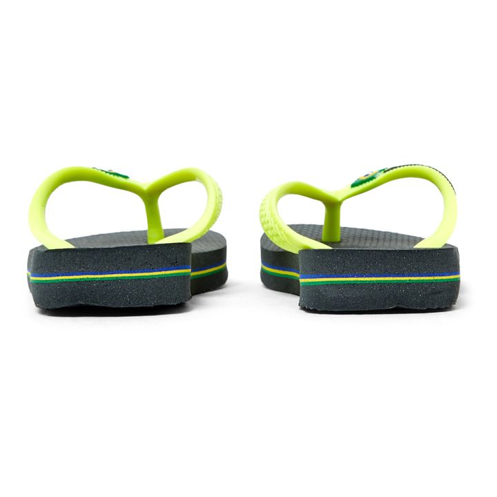 Flip-Flops Brasil Logo | Anthrazit- Produktbild Nr. 4