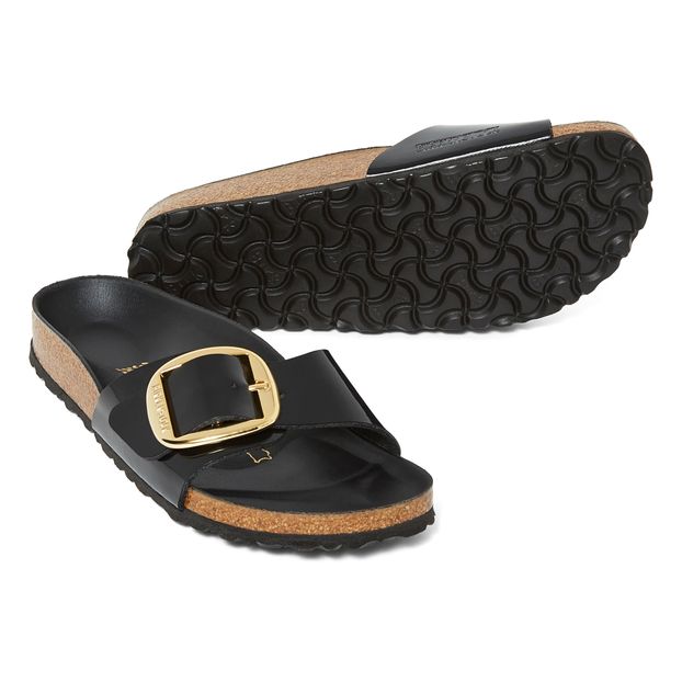 Sandales Madrid Big Buckle Birko Flor Vernis - Collection Adulte --product