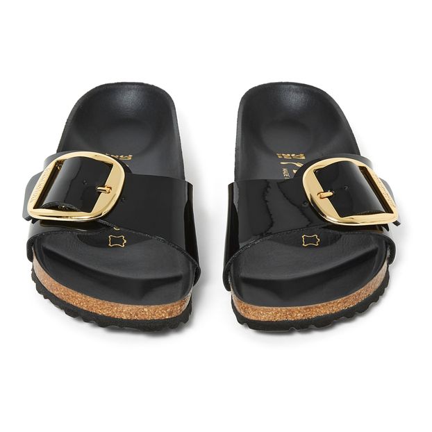 Sandales Madrid Big Buckle Birko Flor Vernis - Collection Adulte --product