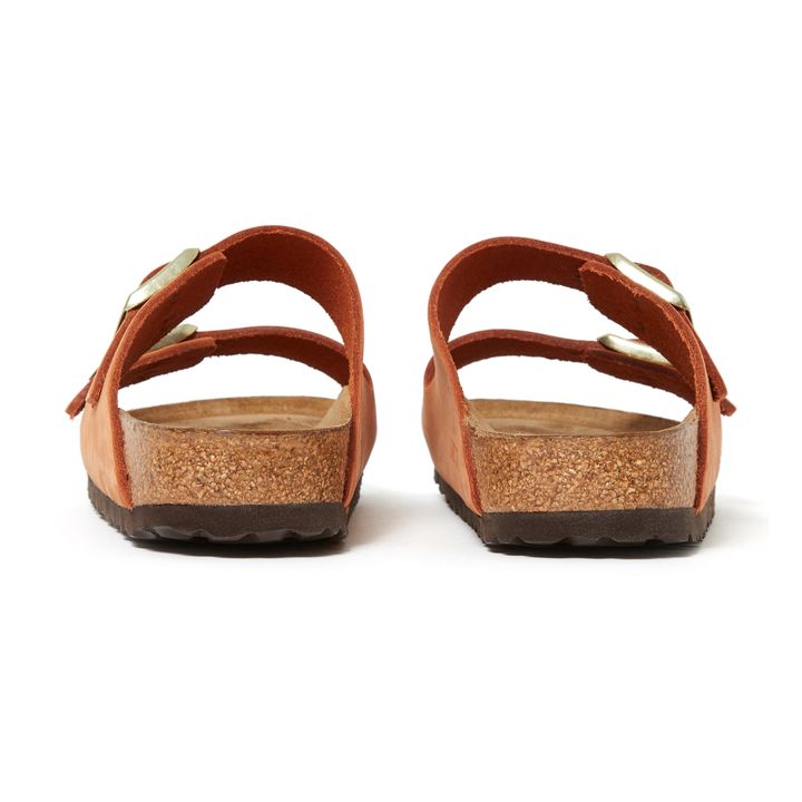 Sandales Arizona SFB Cuir Nubuck - Collection Adulte - Orange- Image produit n°4