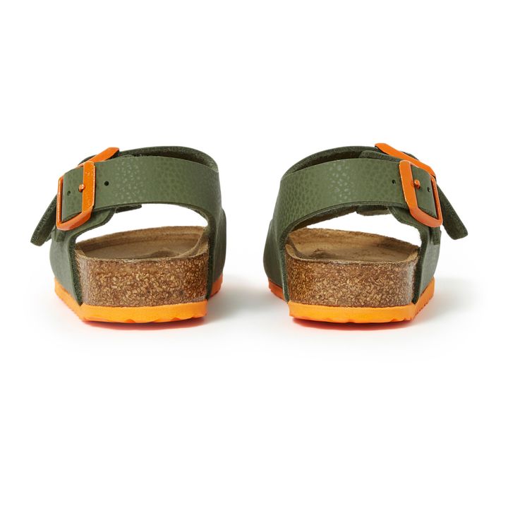 Sandalias Milano Bicolores Verde- Imagen del producto n°4