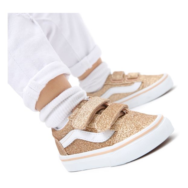 Old Skool Glitter Velcro Sneakers-product