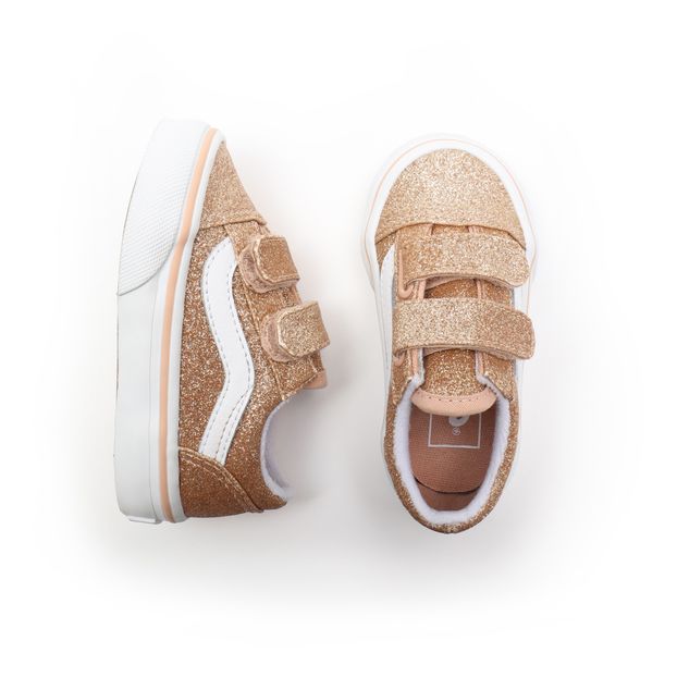 Old Skool Glitter Velcro Sneakers-product