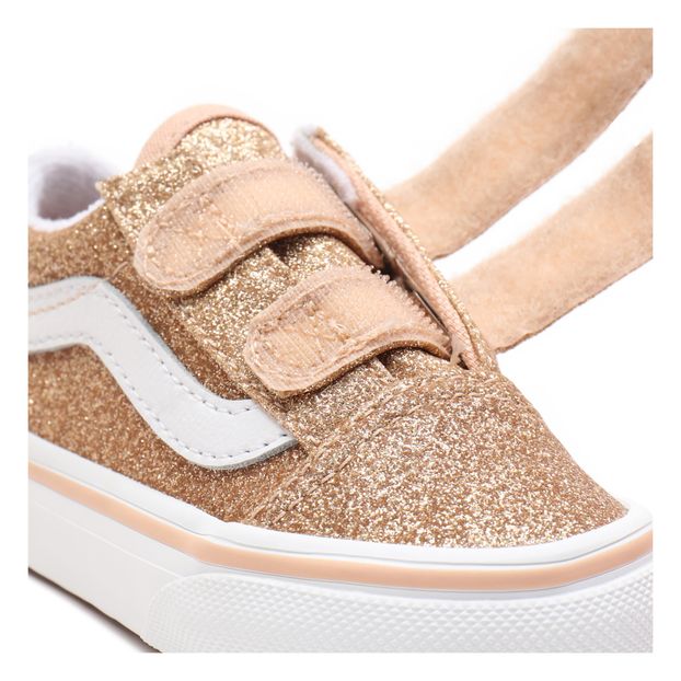 Old Skool Glitter Velcro Sneakers-product