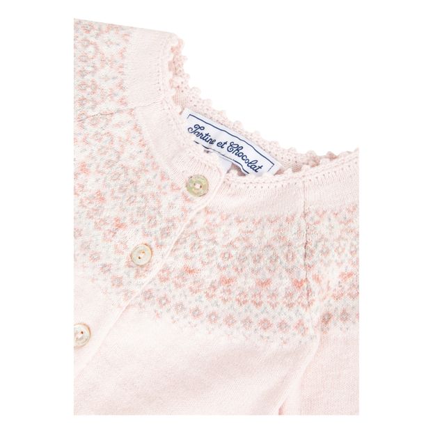 Mono de algodón orgánico, lana y cachemir Jacquard-product