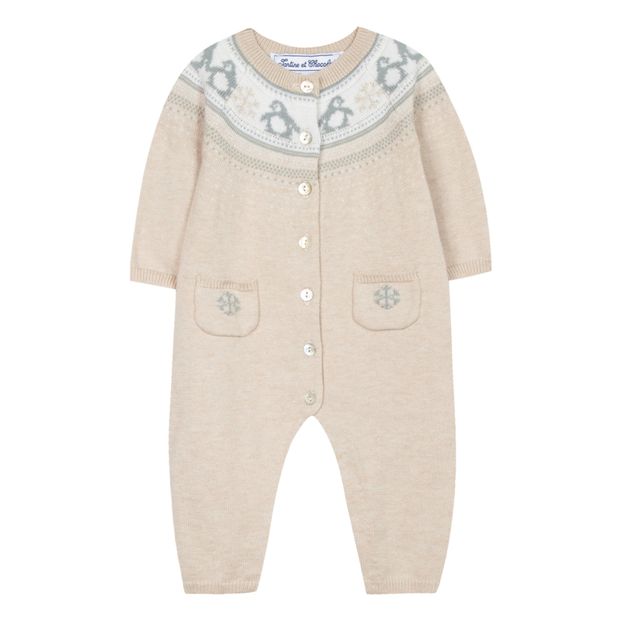 Cotton, Silk and Cashmere Jacquard Jumpsuit-product