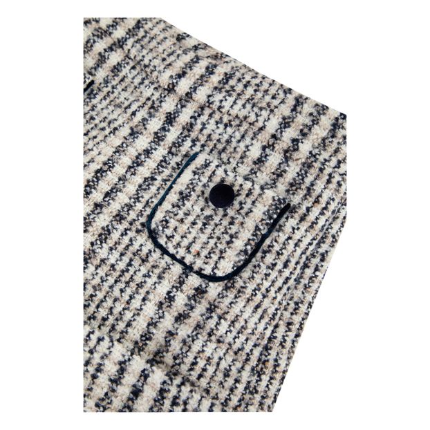 Striped Woollen Shorts-product