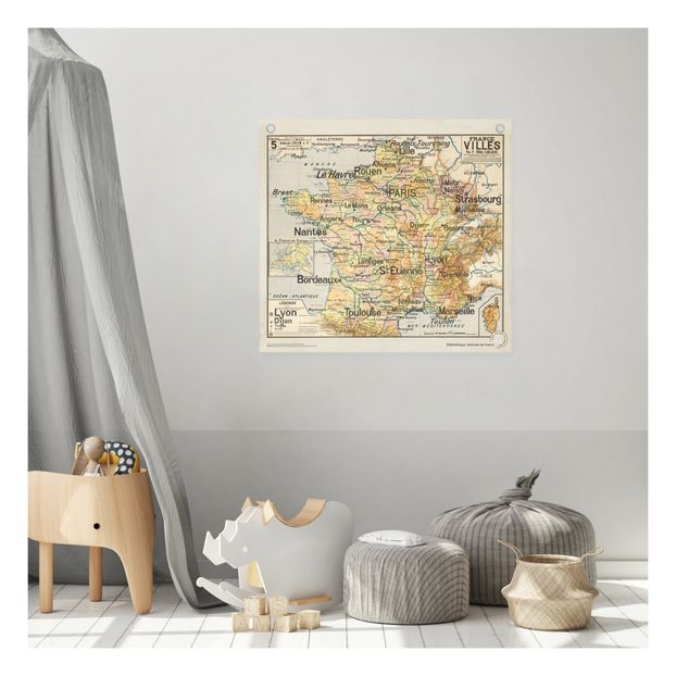 French Cities Poster - Vidal Lablache-product