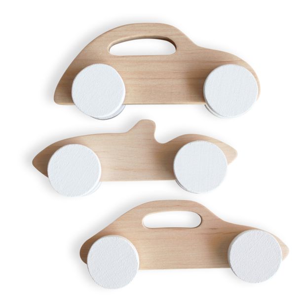 Rennautos aus Holz - 3er-Set-product