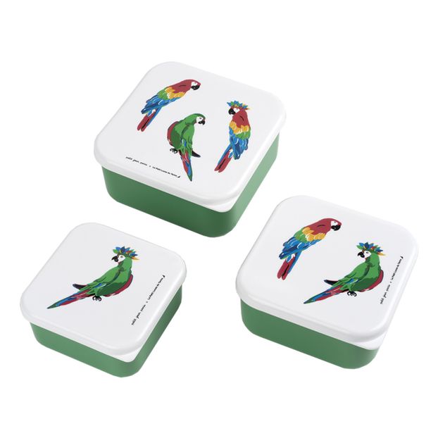 Lunchbox Papagei - 3er-Set-product