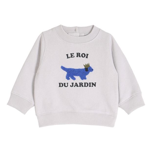Sudadera de algodón orgánico Rey del jardín-product