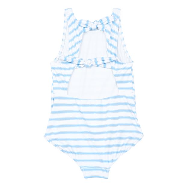 Striped Bow Swimsuit -product