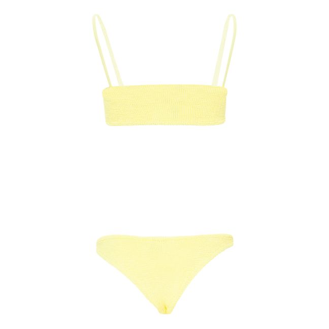 Bikini Oberteil Eva Braun Solid Striped Mode Erwachsene