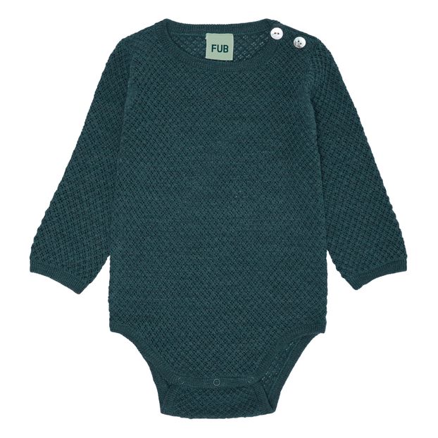 Body aus extra feiner Wolle Pointelle-product