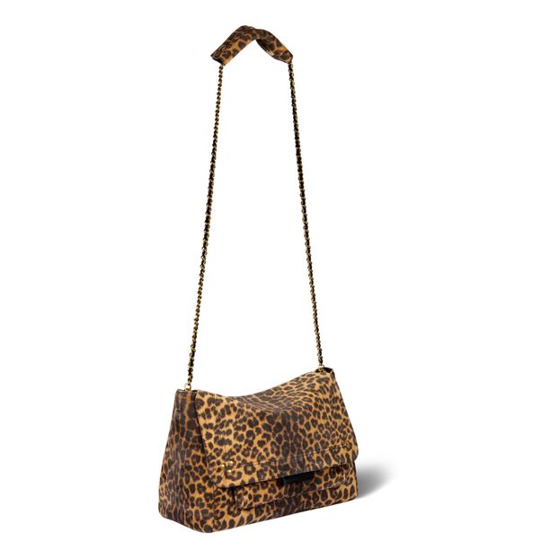 Bolso de piel de vaca y leopardo Lulu S-product