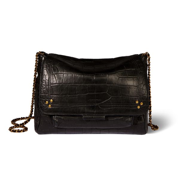 Bolso de piel de vaca y cocodrilo Lulu L-product