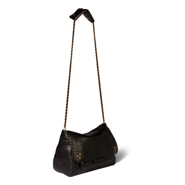 Bolso de piel de vaca y cocodrilo Lulu L-product