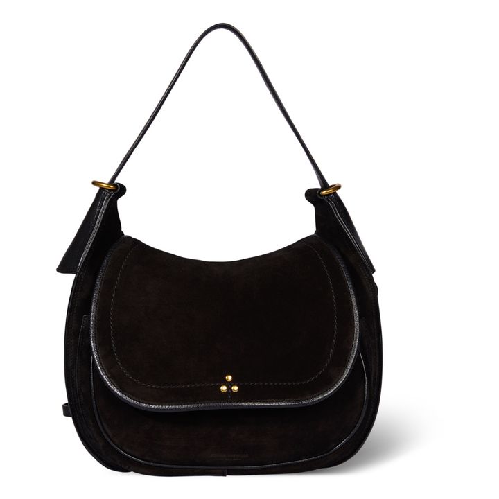 Bolso de piel de ternero Philippe | Negro- Imagen del producto n°0