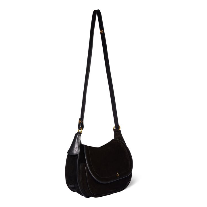 Bolso de piel de ternero Philippe | Negro- Imagen del producto n°4