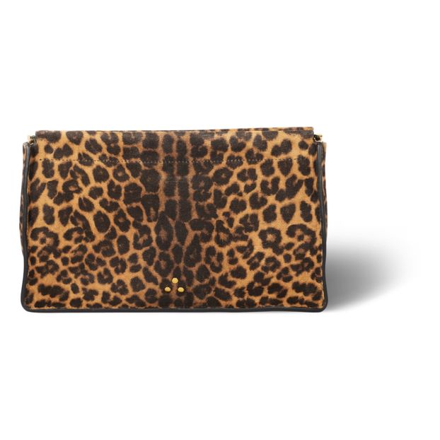 Clic Clac L Calfskin Leopard Bag-product