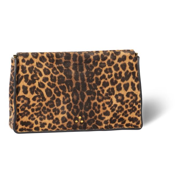 Clic Clac L Calfskin Leopard Bag-product