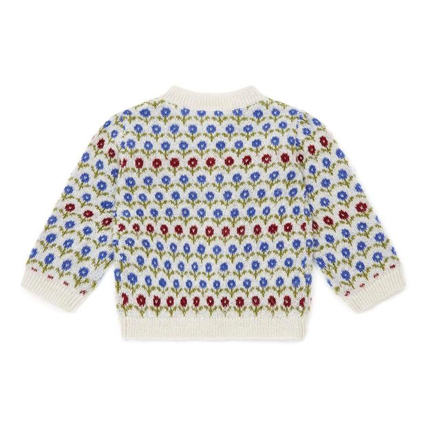 Cardigan Jacquard Fleuri-product