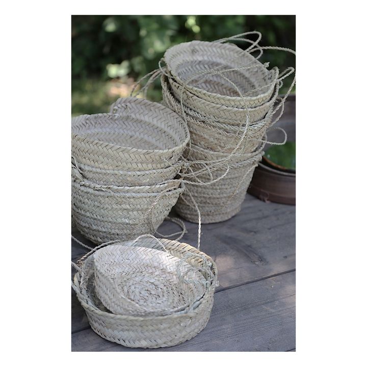 Cesta en hoja de palmera- Imagen del producto n°1