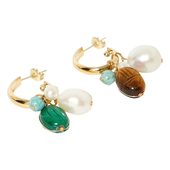 Pendientes Maxi Ximena Multicolor- Imagen del producto n°2