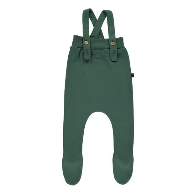 Pantalón con tirantes de algodón orgánico Wave-product