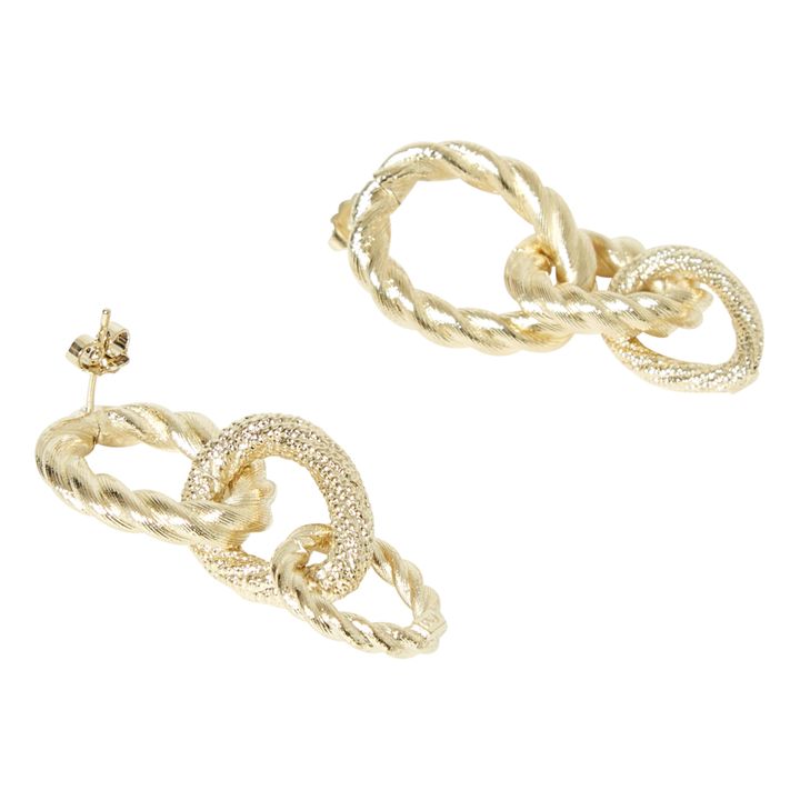 Orecchini Mrs. Gold | Dorato- Immagine del prodotto n°3