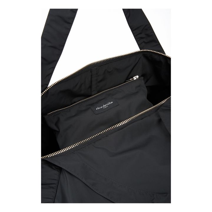 Sac week-end Ramus en nylon recyclé Noir- Image produit n°4