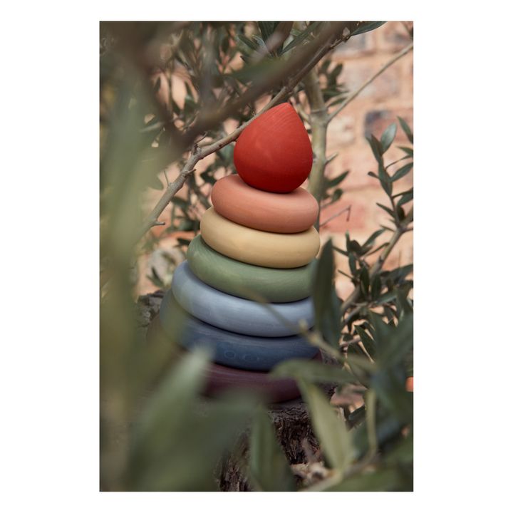 Torre apilable de madera Fantasía Rainbow- Imagen del producto n°3