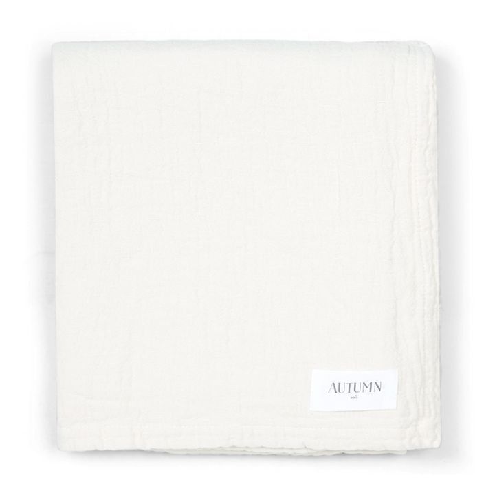 Handtuchset Punto aus Bio-Baumwolljacquard - 2er-Set | Milchfarbe- Produktbild Nr. 0