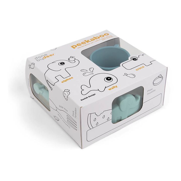 Cofanetto pasto Deer friends | Azzurro fiordaliso- Immagine del prodotto n°8