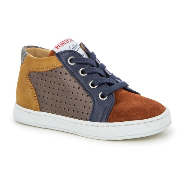 Foam Clay Zip-Up Sneakers-product