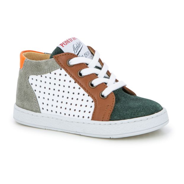 Foam Clay Zip-Up Trainers-product