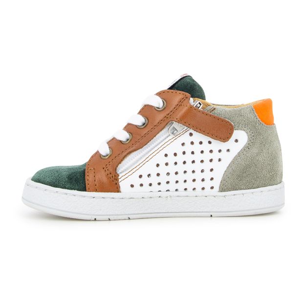 Foam Clay Zip-Up Trainers-product