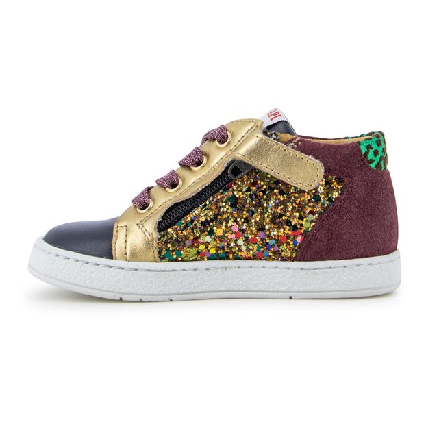 Foam Top Zip-Up Trainers-product