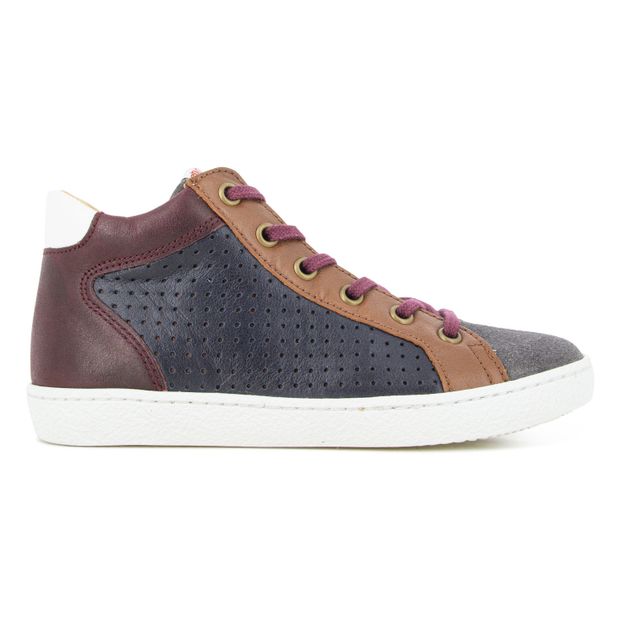 Top Lace Zip-Up Sneakers-product