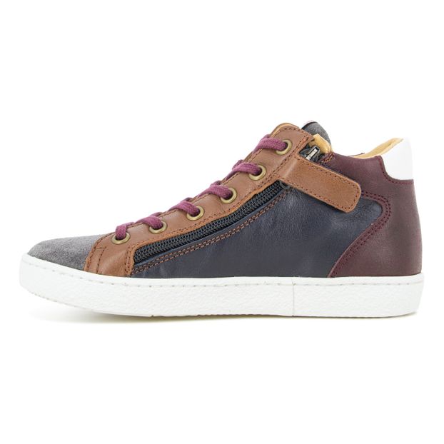 Top Lace Zip-Up Sneakers-product