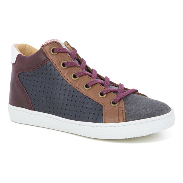 Top Lace Zip-Up Sneakers-product