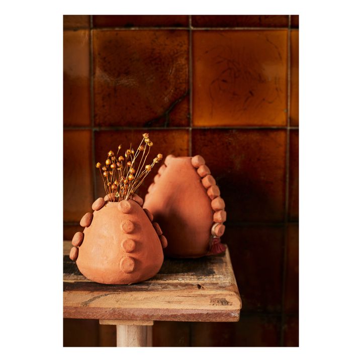 Vase aus Terrakotta | Terracotta- Produktbild Nr. 1