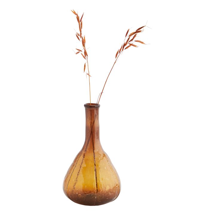 Soliflore en verre | Ambre- Image produit n°2